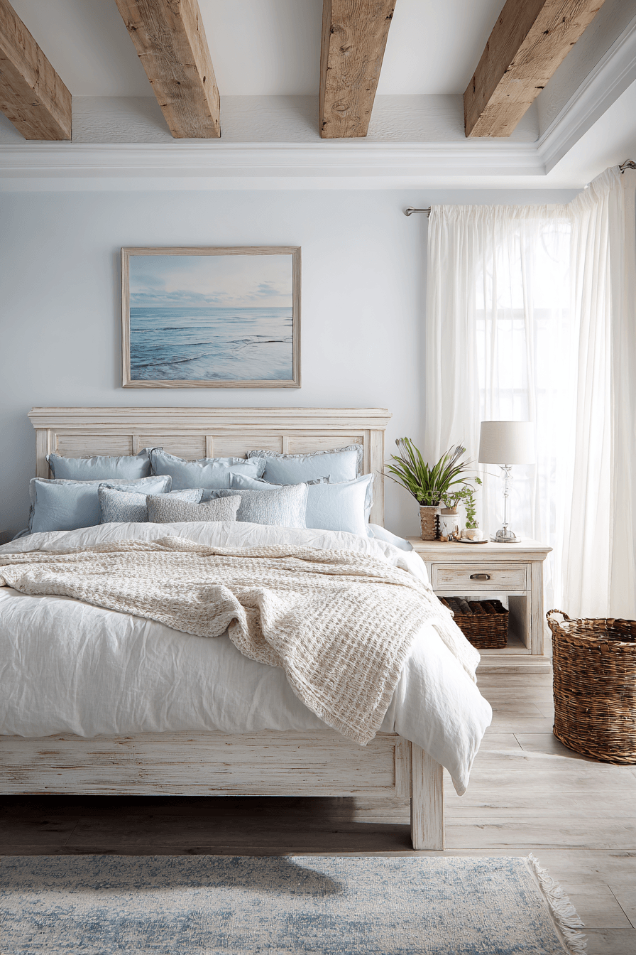 29 Coastal Bedroom Ideas for People Who Want to Sleep by the Sea 21