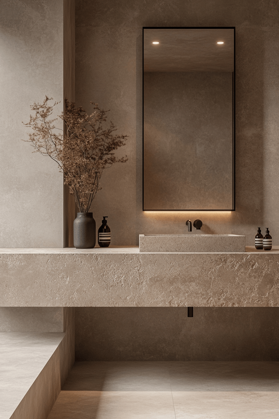 27 Neutral Bathroom Ideas So Calming You'll Never Want to Leave 21 neutral bathroom ideas