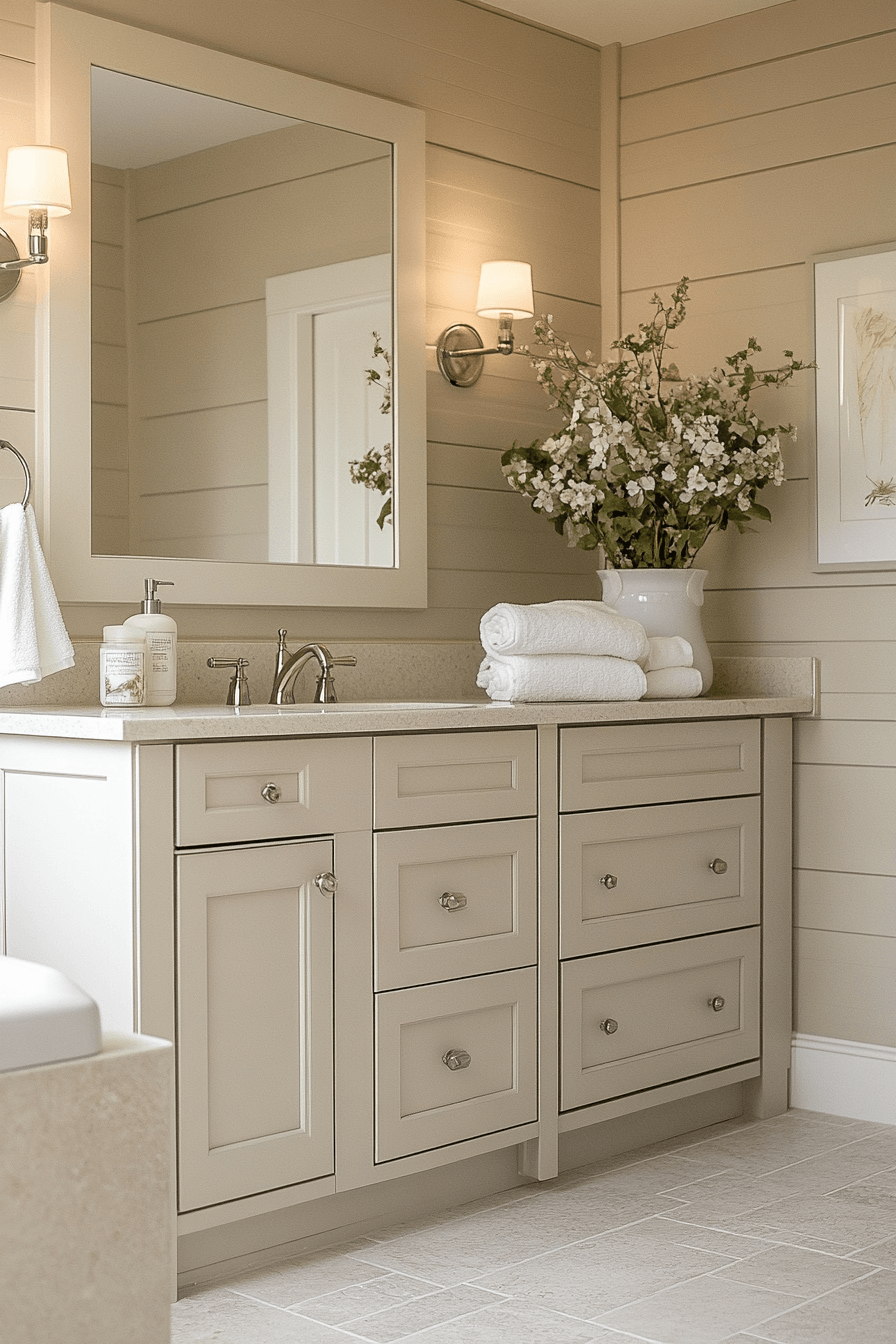 29 Beige Bathroom Ideas That Are Warm, Elegant, and Effortlessly Beautiful 21