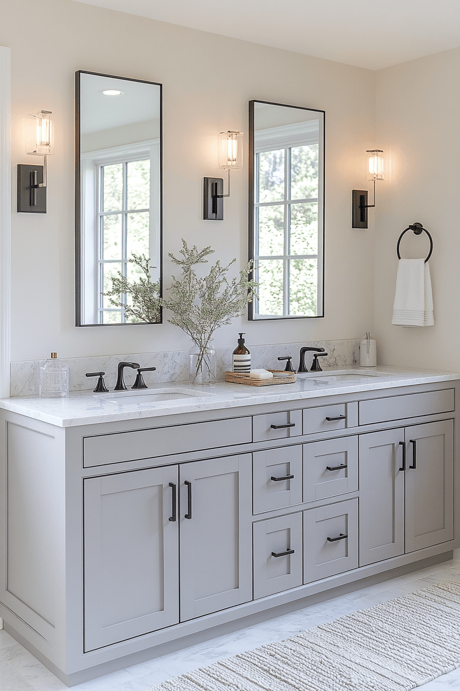 29 Grey Bathroom Ideas That Are Sleek, Modern, and Full of Character 22