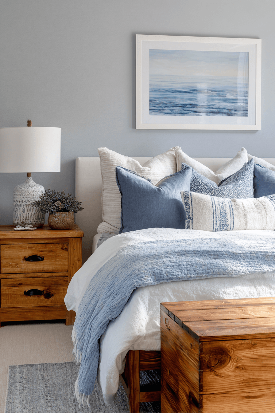 29 Coastal Bedroom Ideas for People Who Want to Sleep by the Sea 22