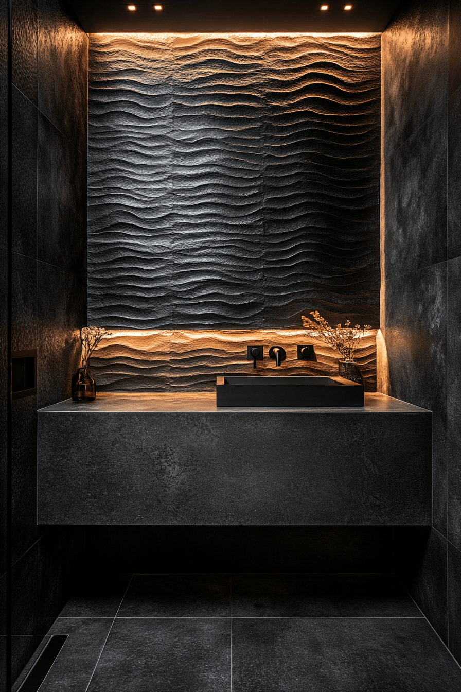 27 Dark Bathroom Ideas That Are Moody, Bold, and Absolutely Stunning 22 dark bathroom