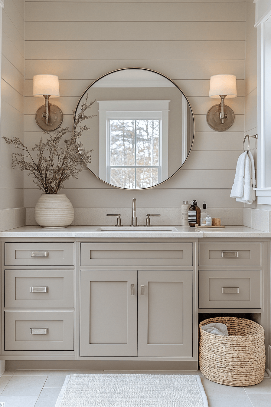 29 Cottage Bathroom Ideas So Charming You'll Feel Like You're in the Countryside 22