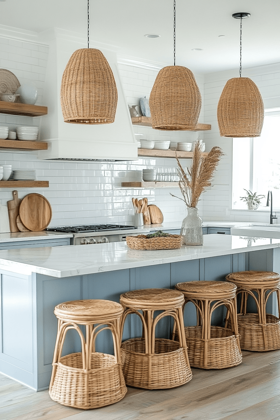 29 Coastal Kitchen Ideas That Bring the Beach Home Without the Clutter 23