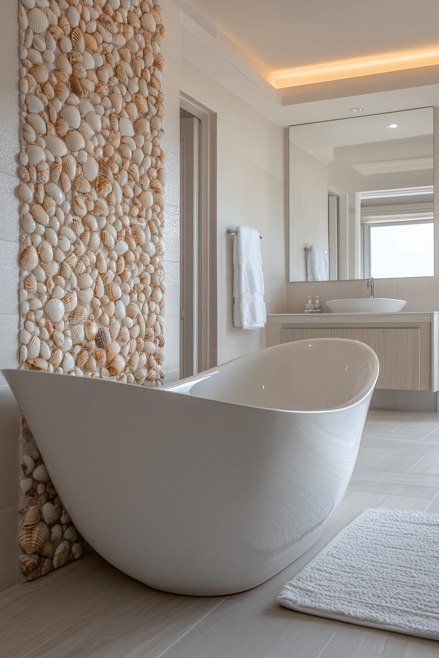 29 Coastal Bathroom Ideas That Make Your Morning Routine Feel Like Vacation 23