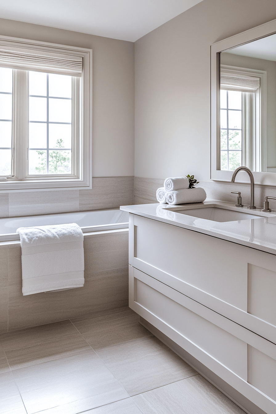 27 Minimalist Bathroom Ideas That Will Make You Want to Declutter Everything 24 minimalist bathroom