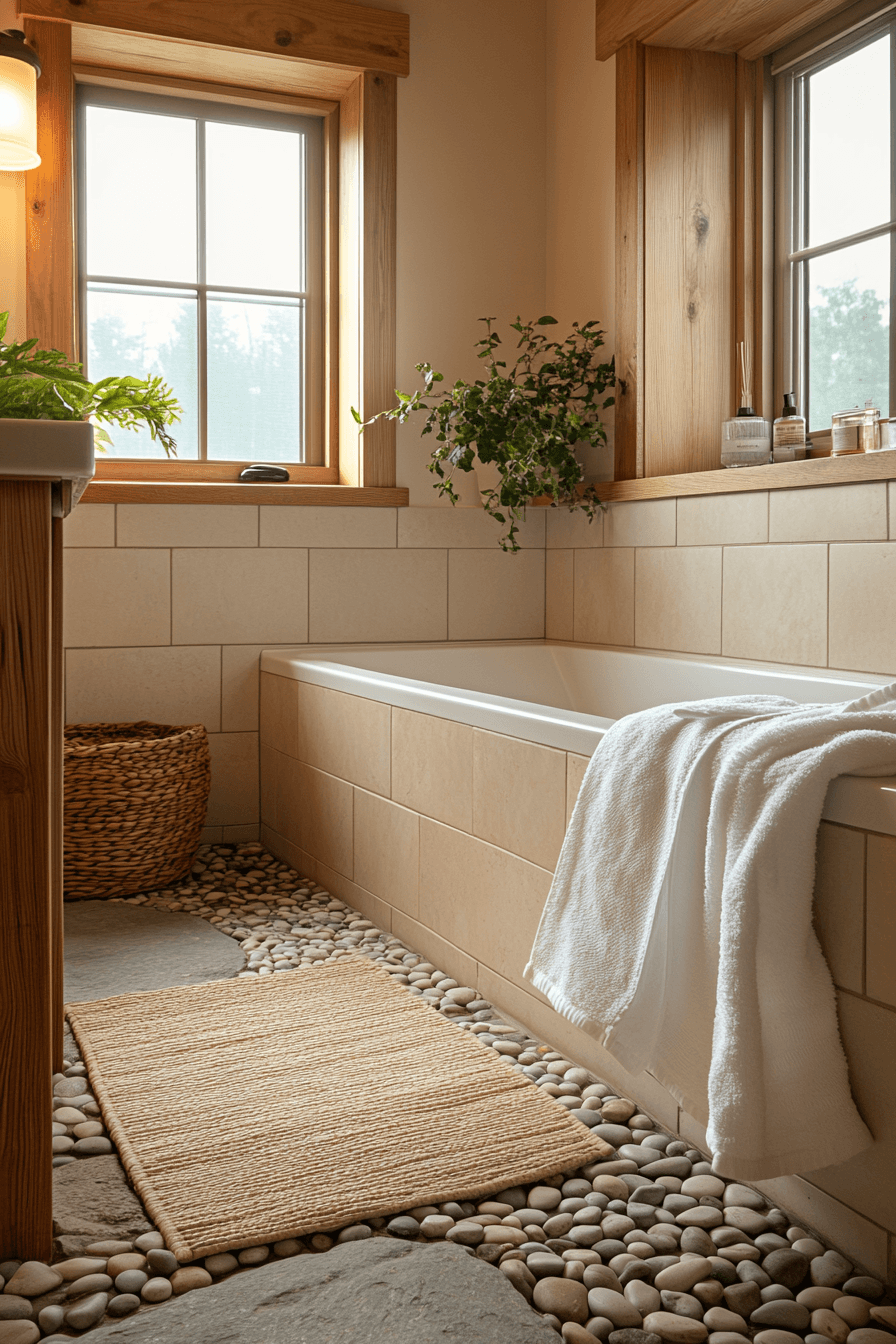 29 Farmhouse Bathroom Ideas That Are Rustic Perfection 24