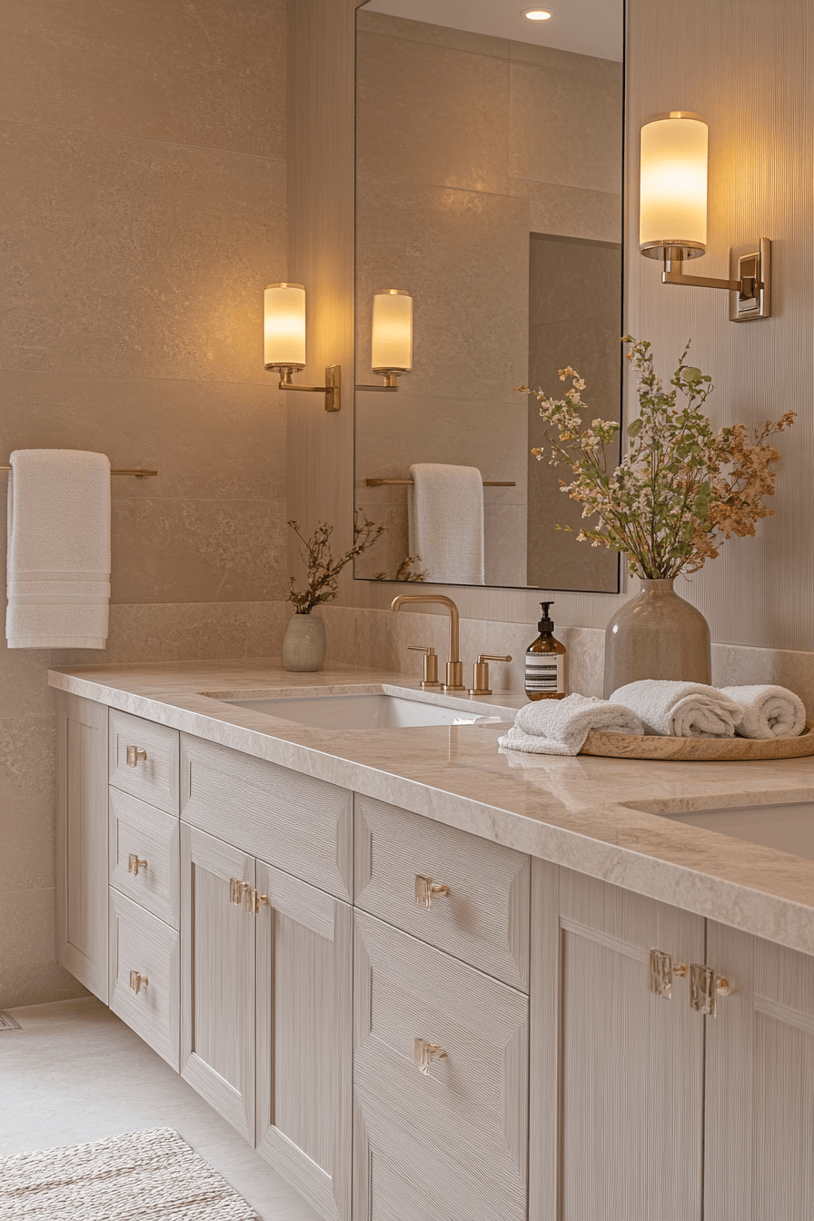 29 Beige Bathroom Ideas That Are Warm, Elegant, and Effortlessly Beautiful 25