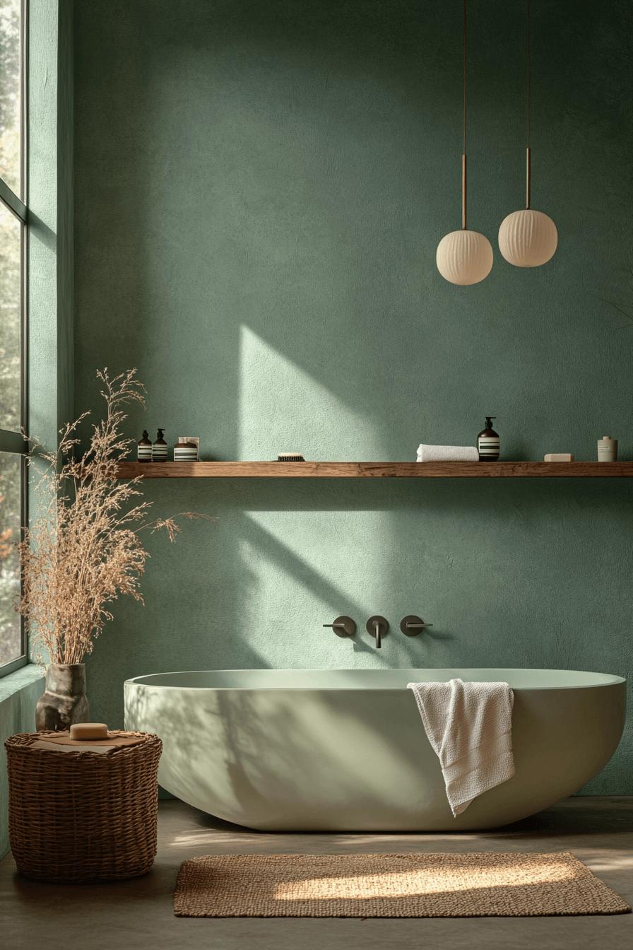 29 Dark Green Bathroom Ideas That Are Dripping With Sophistication 25 dark green bathroom