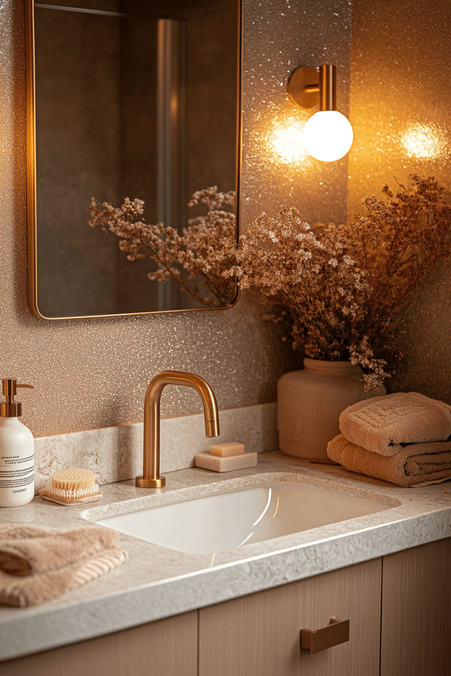 29 Tiny Bathroom Ideas That Prove Small Spaces Can Be Absolutely Stunning 26