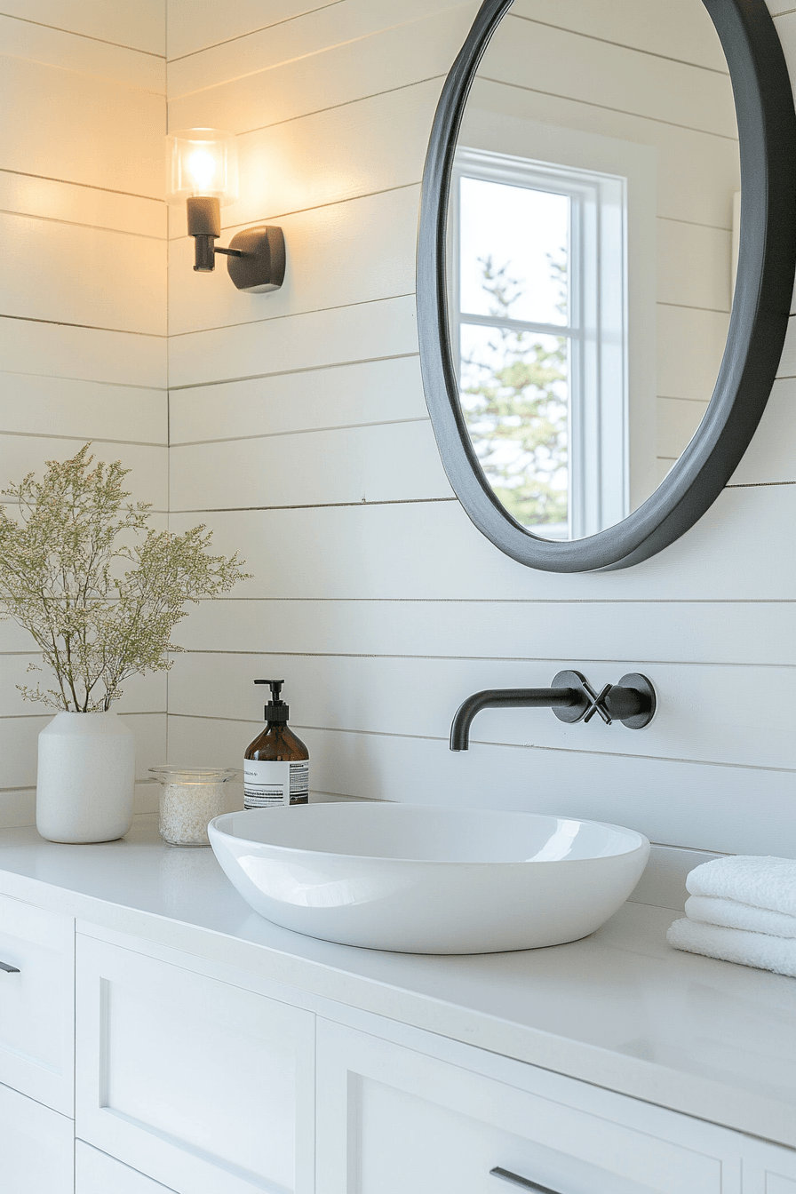 29 Cottage Bathroom Ideas So Charming You'll Feel Like You're in the Countryside 27