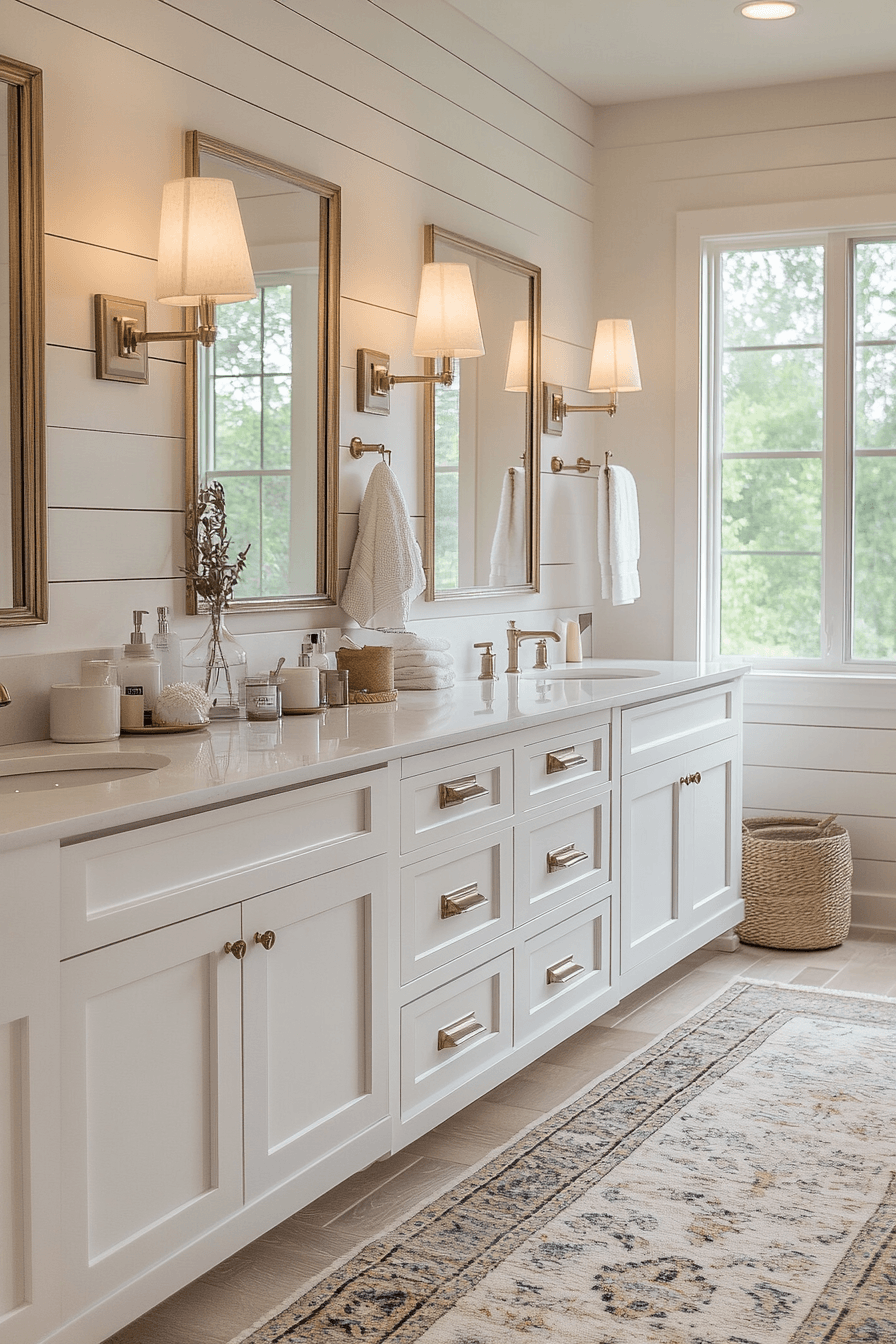 29 Farmhouse Bathroom Ideas That Are Rustic Perfection 27