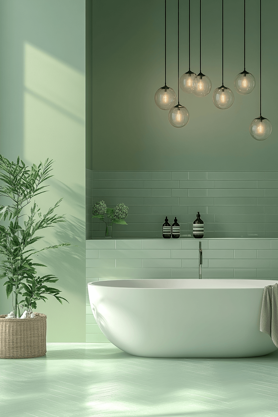 29 Sage Green Bathroom Ideas That Are Absolutely Dreamy and Serene 27 sage green bathroom