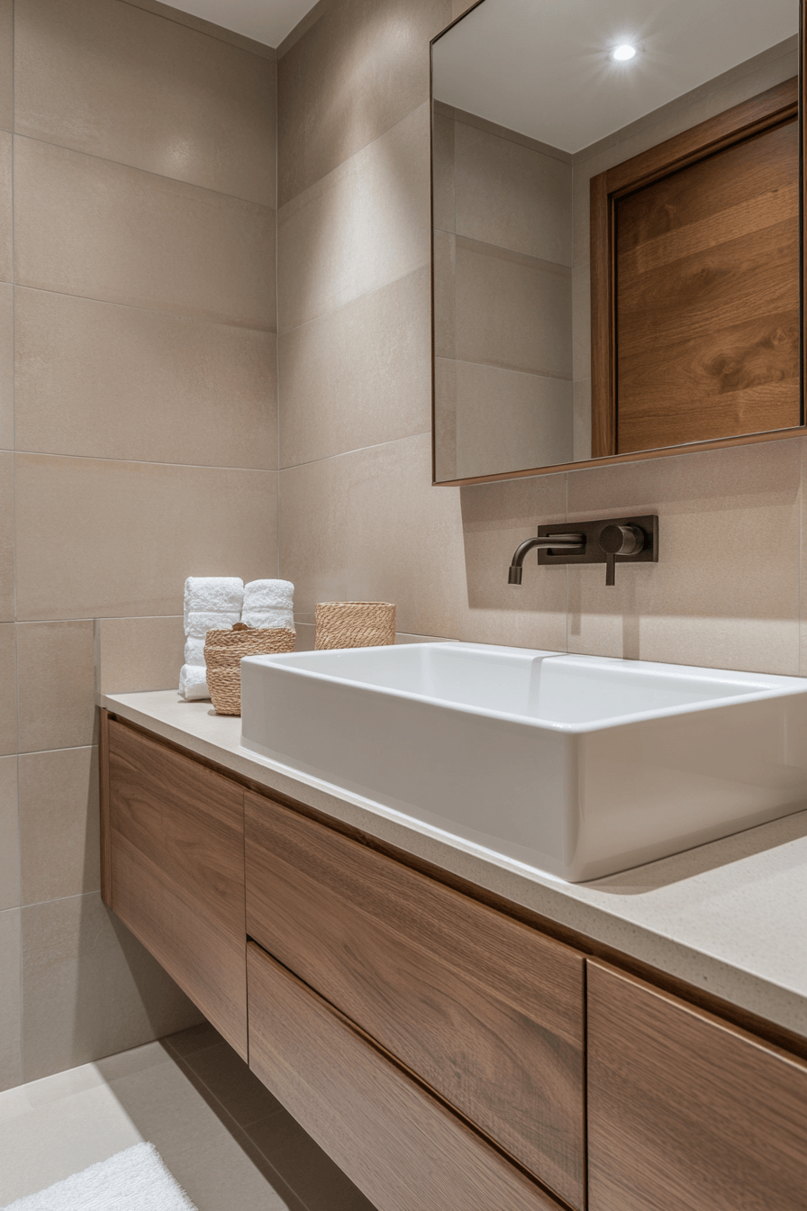 27 Minimalist Bathroom Ideas That Will Make You Want to Declutter Everything 28 minimalist bathroom