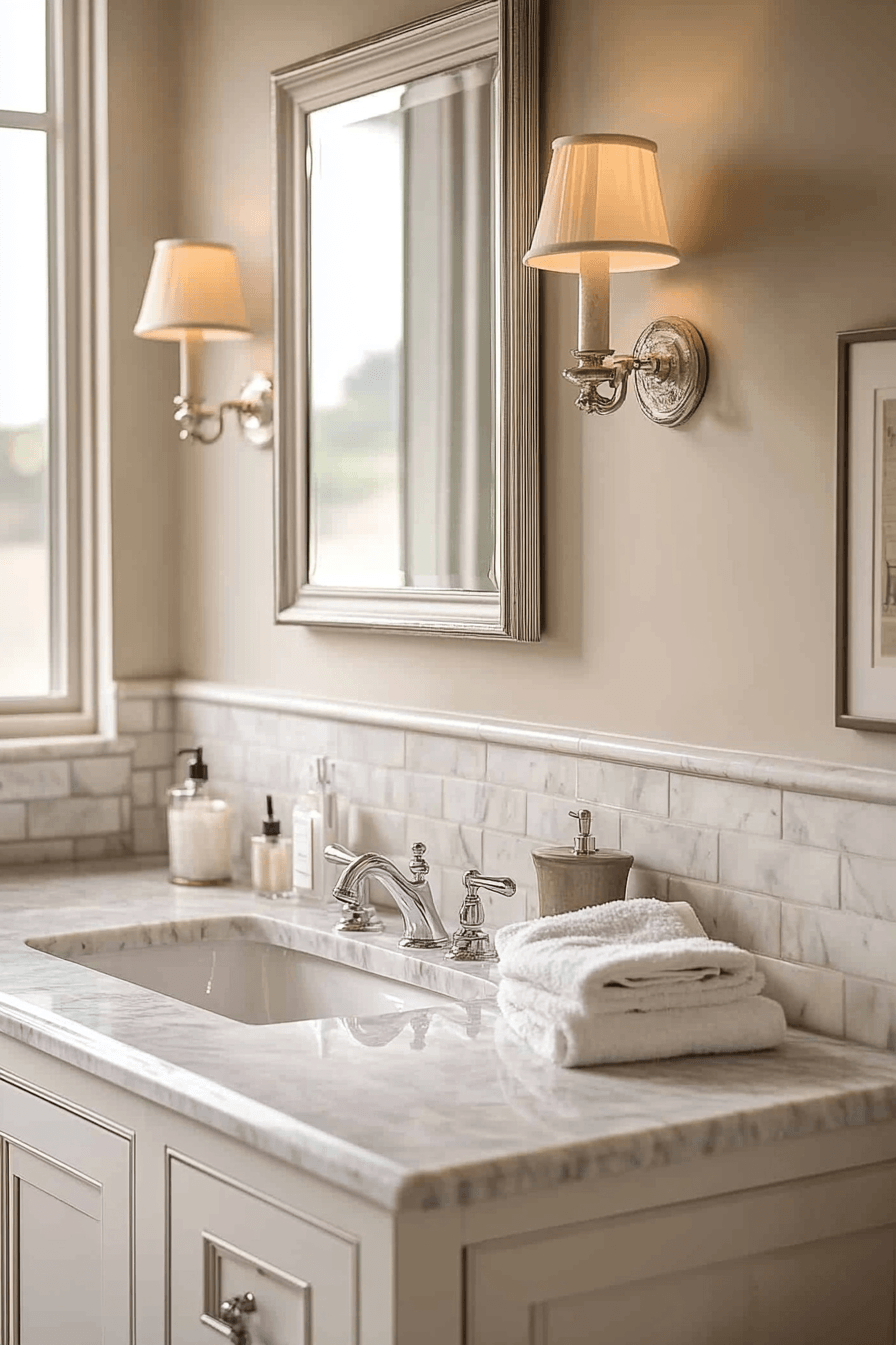 29 Tiny Bathroom Ideas That Prove Small Spaces Can Be Absolutely Stunning 28