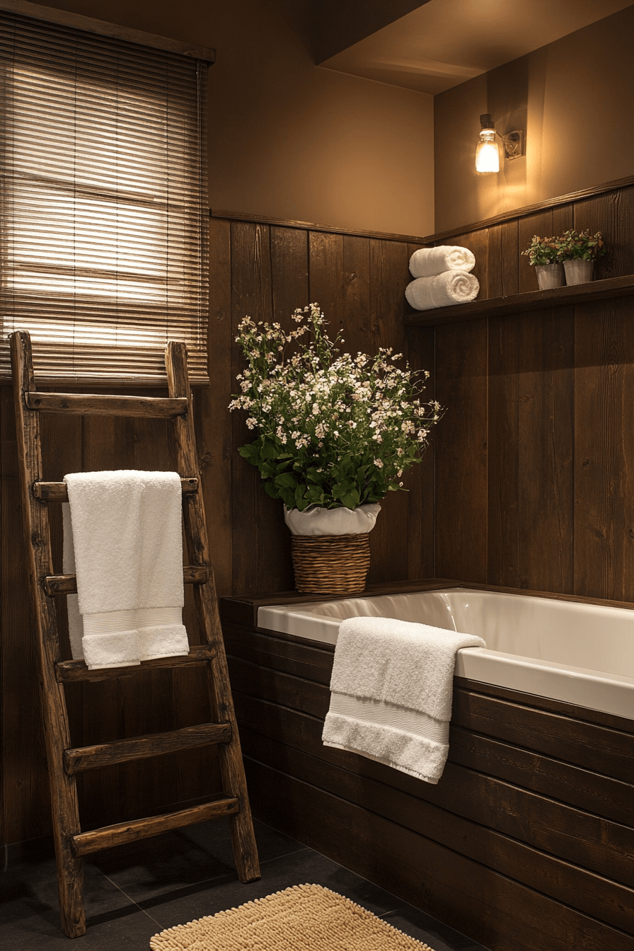 29 Moody Bathroom Ideas That Are Dark, Dramatic, and Totally Addictive 28
