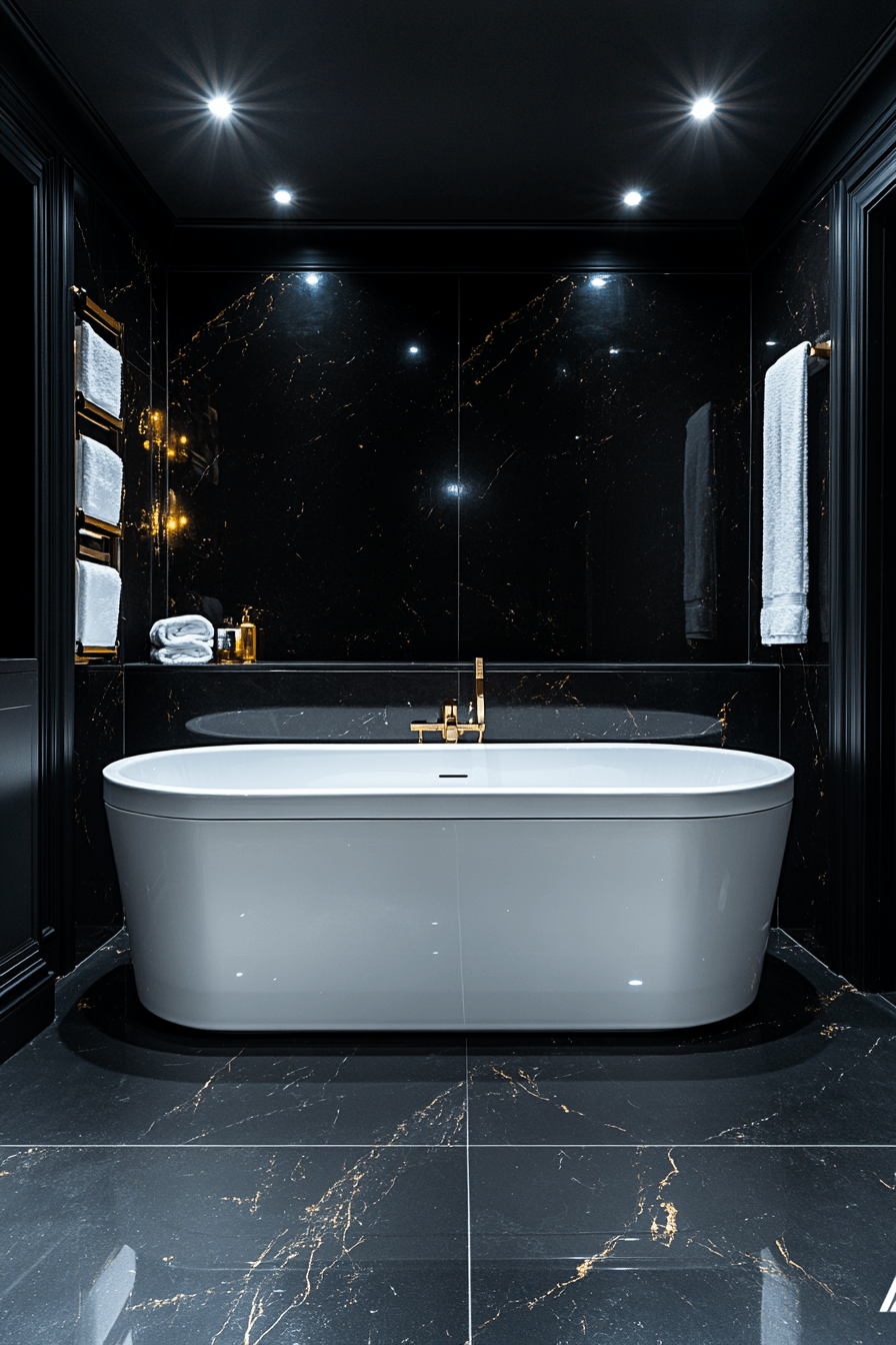 29 Black and White Bathroom Ideas That Are Timelessly Chic 29