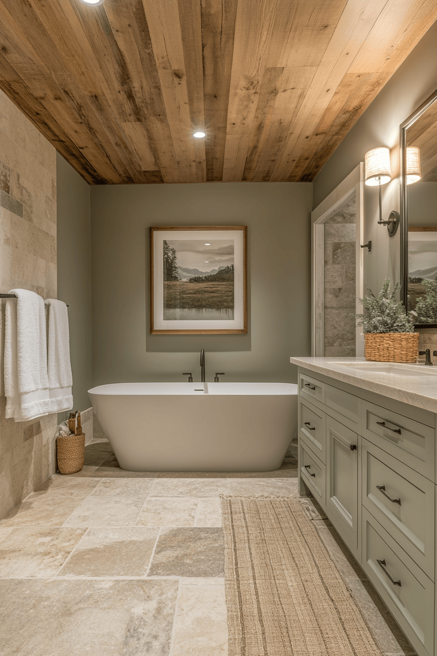 29 Sage Green Bathroom Ideas That Are Absolutely Dreamy and Serene 3 sage green bathroom