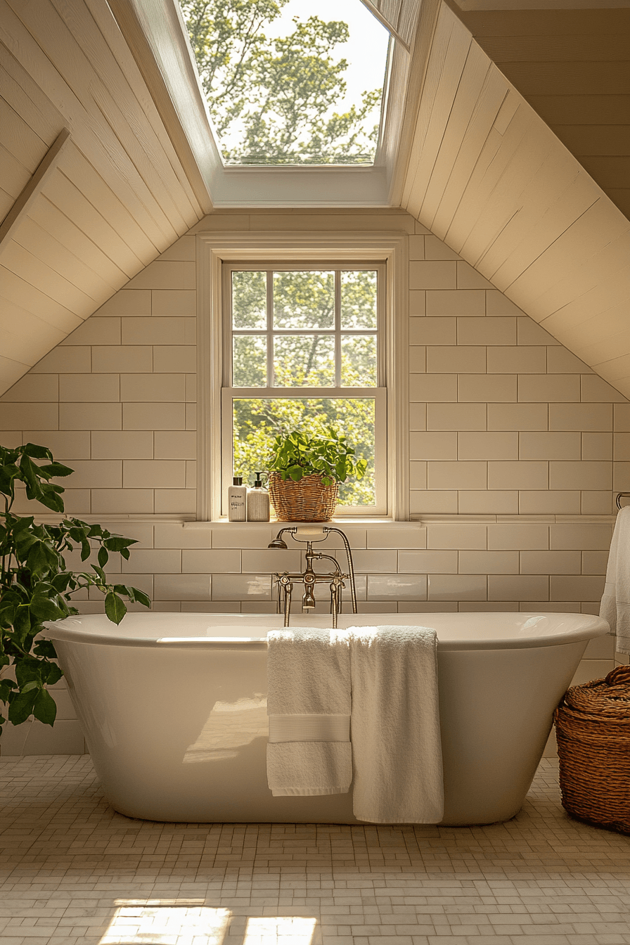 29 Cottage Bathroom Ideas So Charming You'll Feel Like You're in the Countryside 3