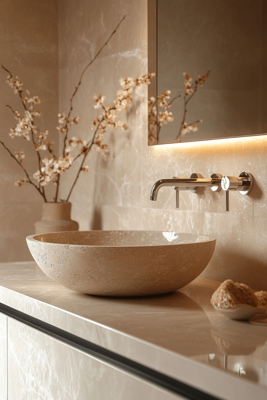 29 Beige Bathroom Ideas That Are Warm, Elegant, and Effortlessly Beautiful 3