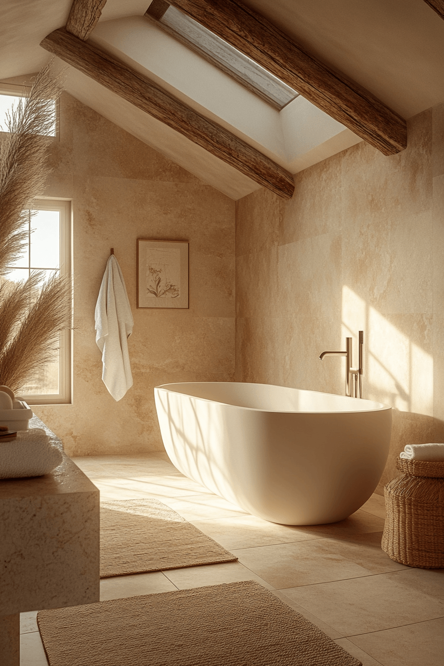 27 Neutral Bathroom Ideas So Calming You'll Never Want to Leave 3 neutral bathroom ideas