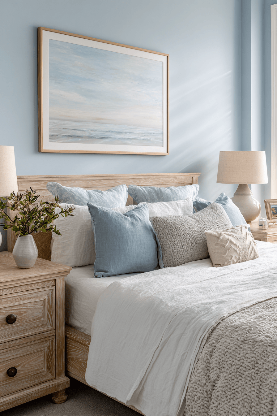 29 Coastal Bedroom Ideas for People Who Want to Sleep by the Sea 3
