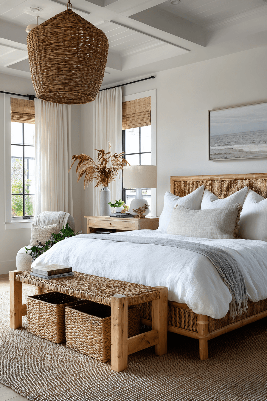29 Coastal Bedroom Ideas for People Who Want to Sleep by the Sea 4