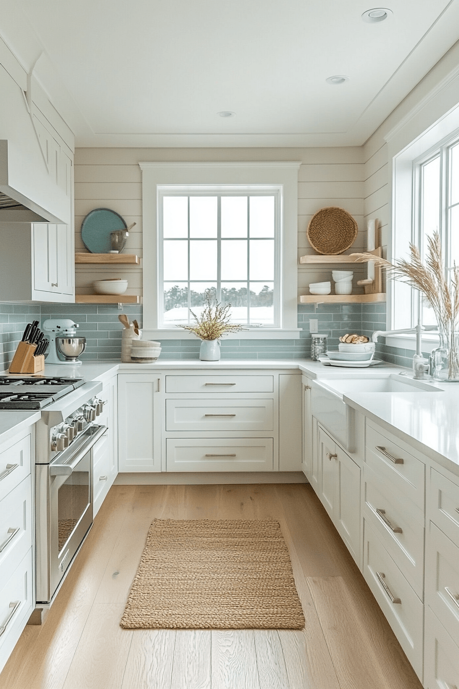 29 Coastal Kitchen Ideas That Bring the Beach Home Without the Clutter 4