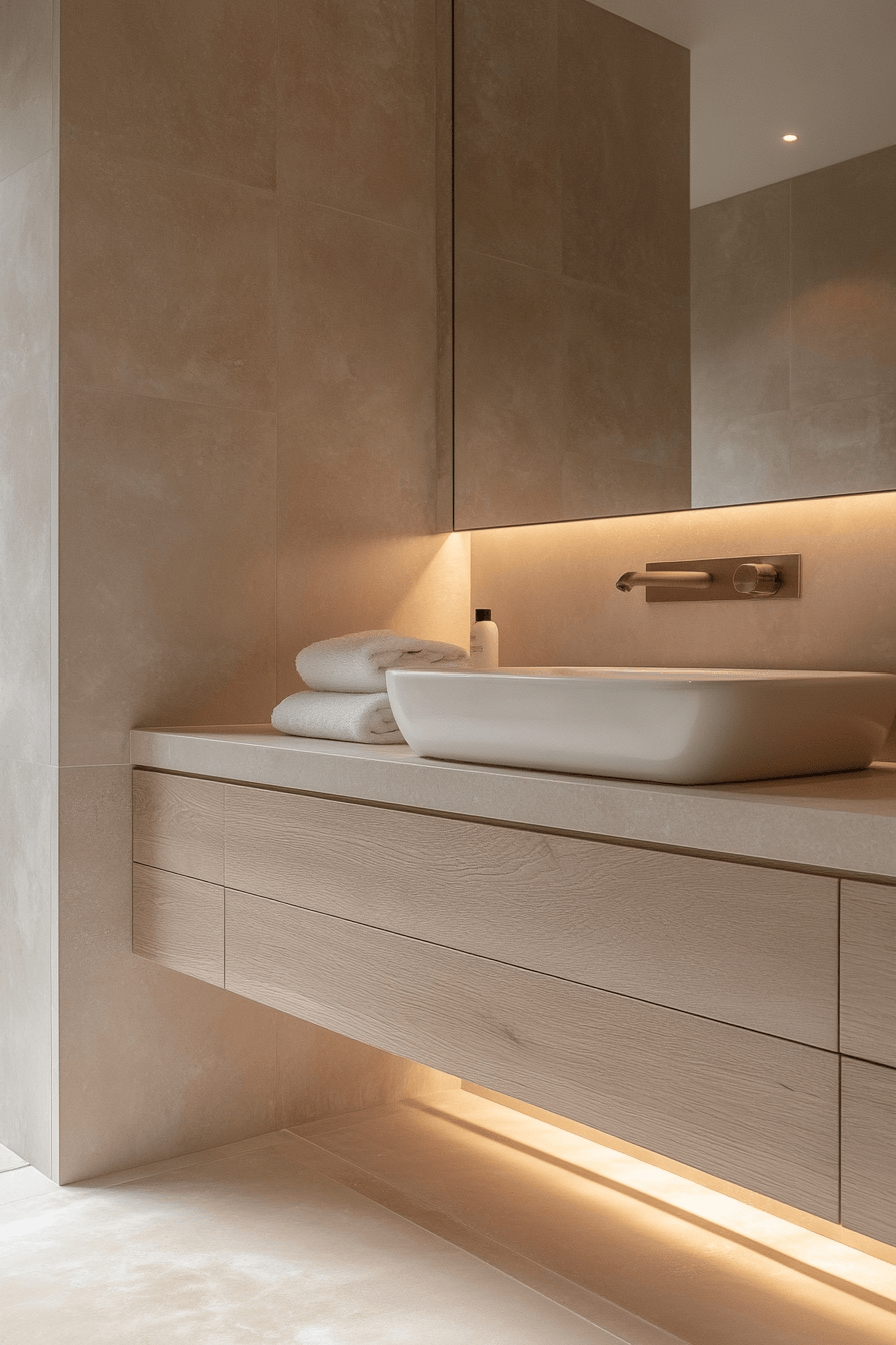 27 Minimalist Bathroom Ideas That Will Make You Want to Declutter Everything 5 minimalist bathroom