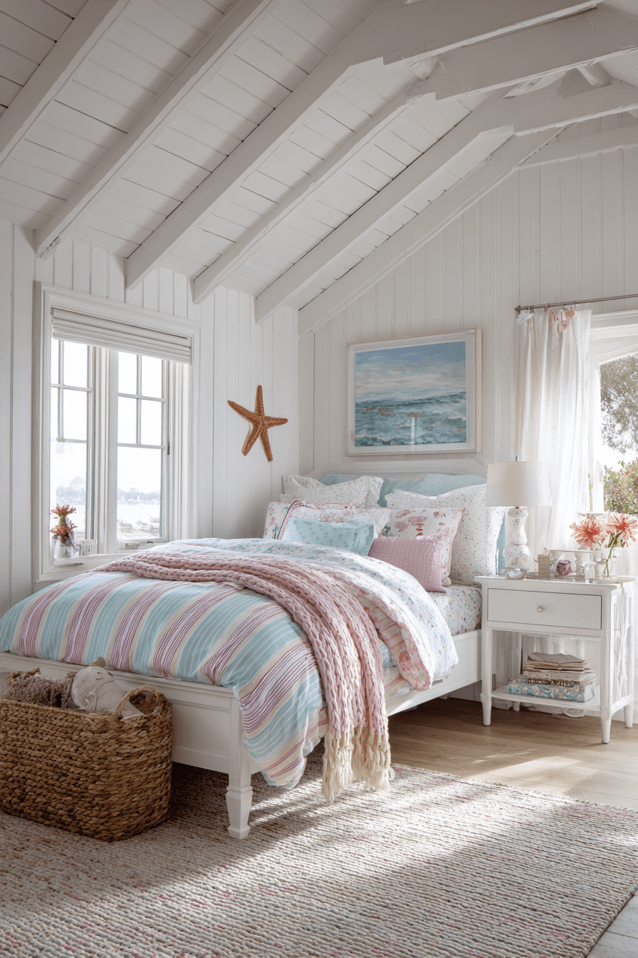 29 Coastal Granddaughter Bedroom Ideas for Sleepovers by the Sea 5