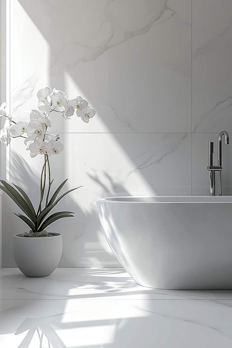 27 Minimalist Bathroom Ideas That Will Make You Want to Declutter Everything 6 minimalist bathroom