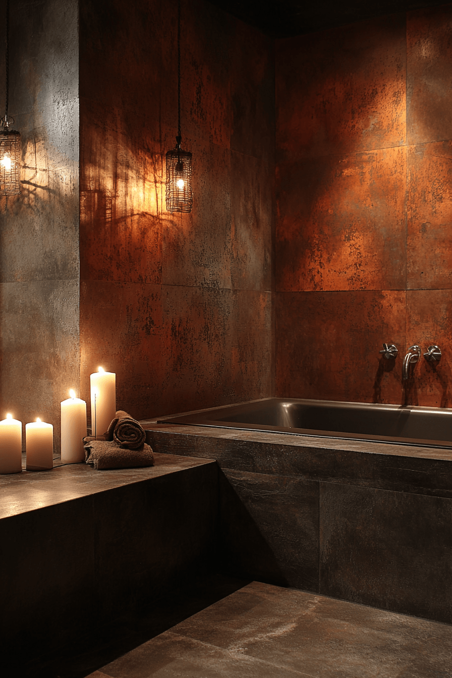 29 Moody Bathroom Ideas That Are Dark, Dramatic, and Totally Addictive 6