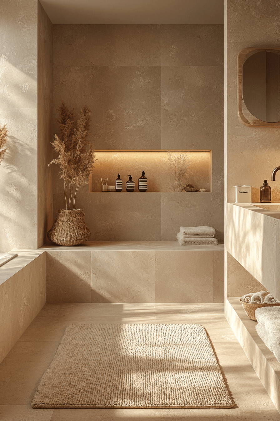 29 Beige Bathroom Ideas That Are Warm, Elegant, and Effortlessly Beautiful 6