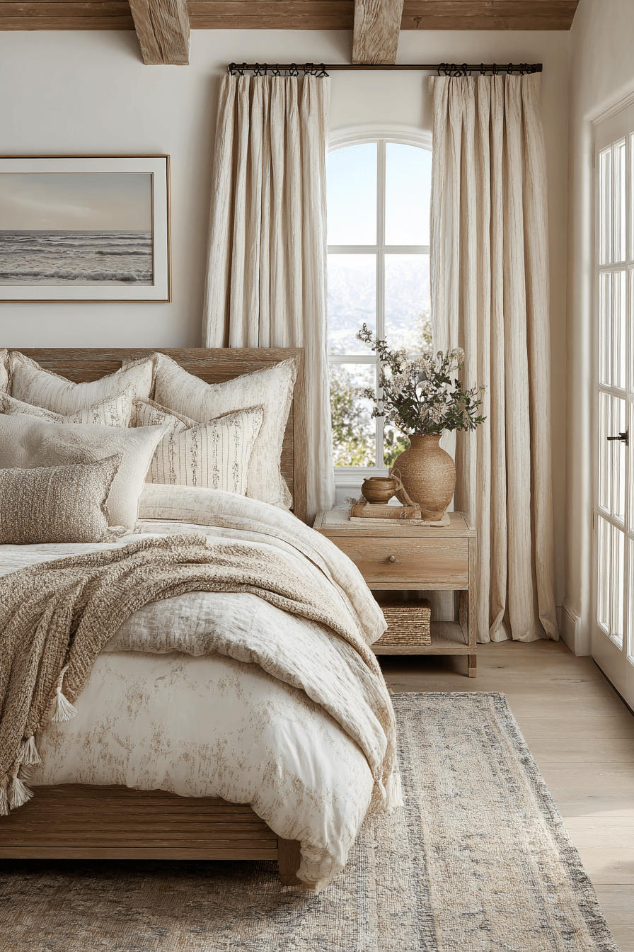 29 Coastal Bedroom Ideas for People Who Want to Sleep by the Sea 6