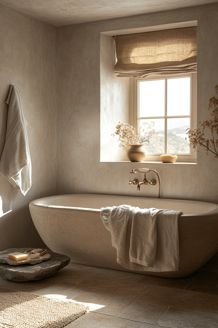 27 Neutral Bathroom Ideas So Calming You'll Never Want to Leave 7 neutral bathroom ideas
