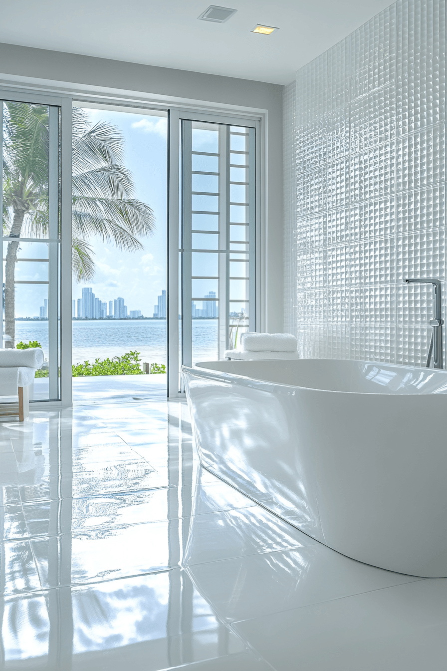 29 White Bathroom Ideas So Fresh and Bright You'll Feel Instantly Calm 7