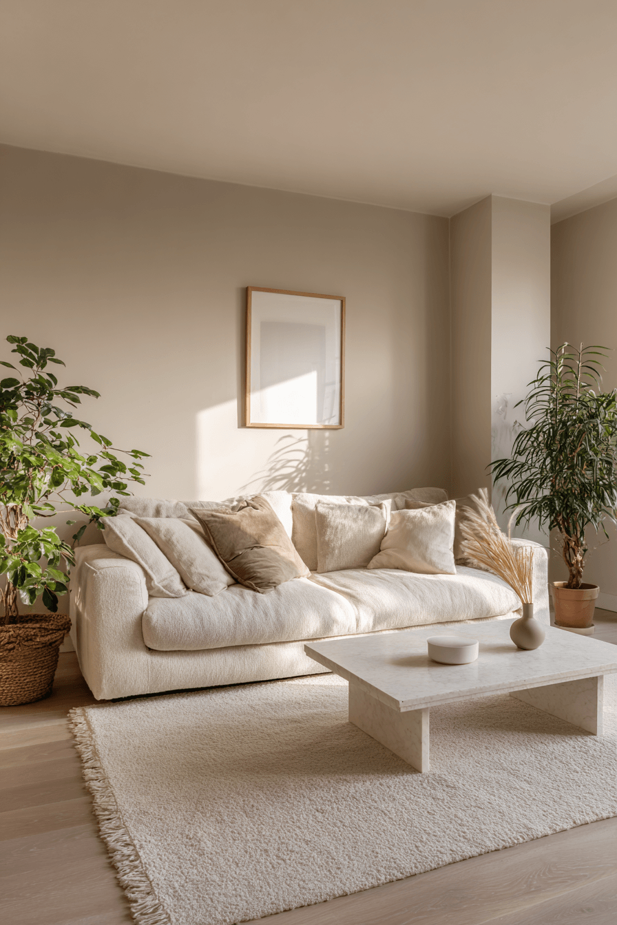 29 Cozy Minimalist Living Room Ideas That Feel Lived-In, Not Empty 8
