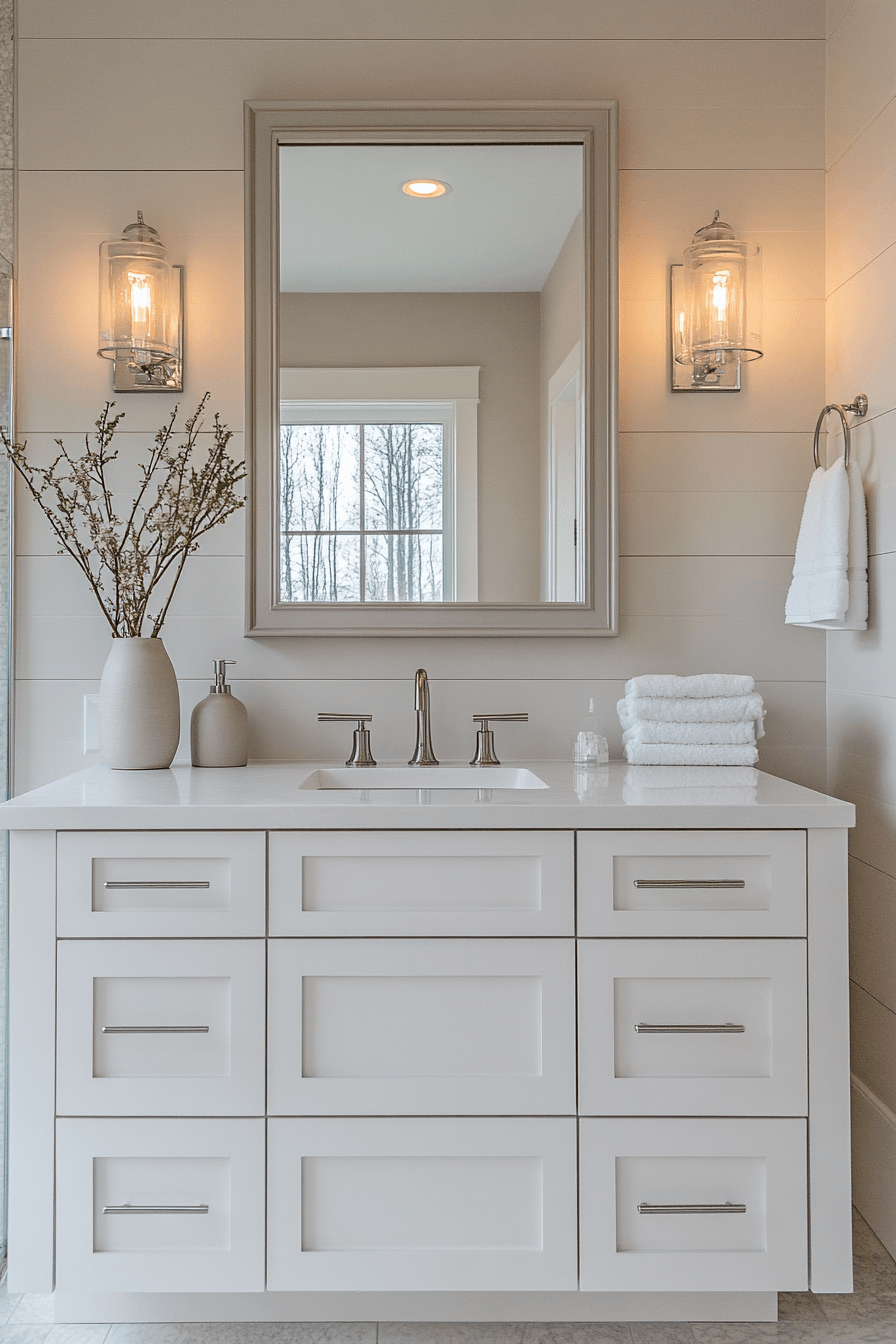 29 Farmhouse Bathroom Ideas That Are Rustic Perfection 8