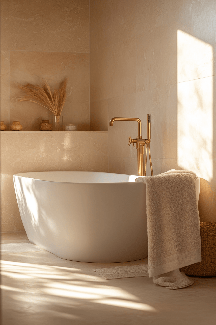 29 Coastal Bathroom Ideas That Make Your Morning Routine Feel Like Vacation 8