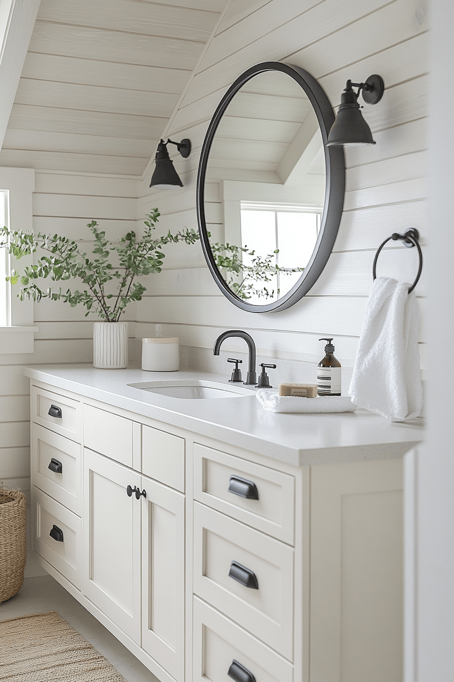 29 Cottage Bathroom Ideas So Charming You'll Feel Like You're in the Countryside 8