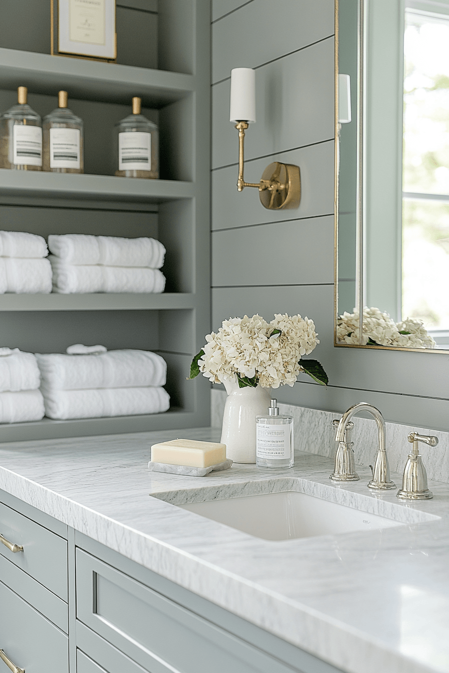 29 Cottage Bathroom Ideas So Charming You'll Feel Like You're in the Countryside 9