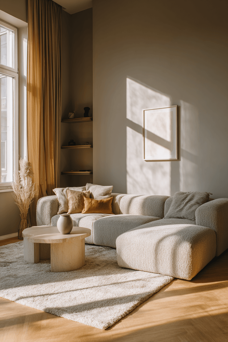 29 Cozy Minimalist Living Room Ideas That Feel Lived-In, Not Empty 9