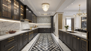 art deco kitchen