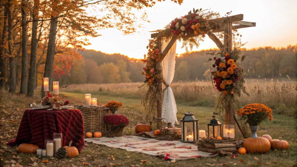 29 Autumn Wedding Ideas That Will Make Your Fall Celebration Absolutely Enchanting 32 autumn wedding