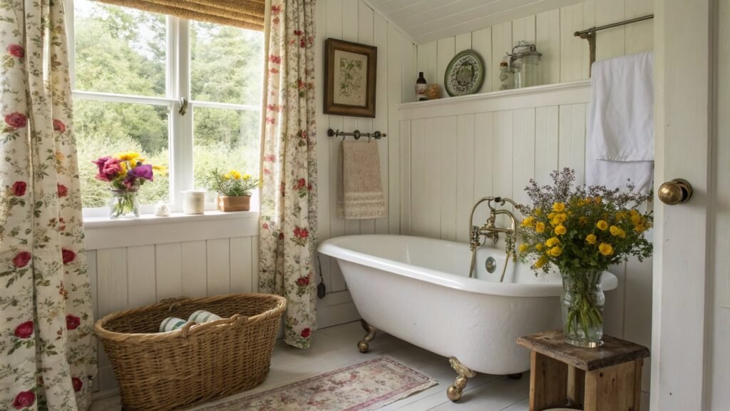 29 Cottage Bathroom Ideas So Charming You'll Feel Like You're in the Countryside 31 cottage bathroom