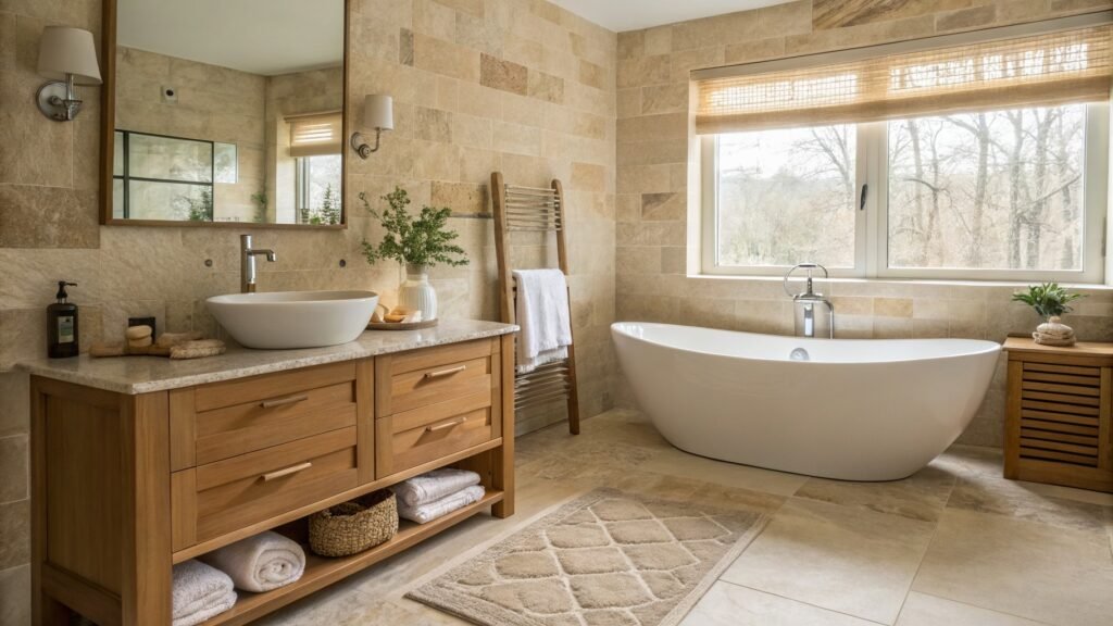 27 Neutral Bathroom Ideas So Calming You'll Never Want to Leave 35 neutral bathroom ideas