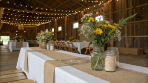 rustic wedding decor