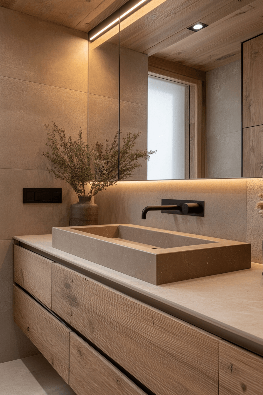 29 Rustic Bathroom Ideas That Bring Warmth and Character to Your Home 1