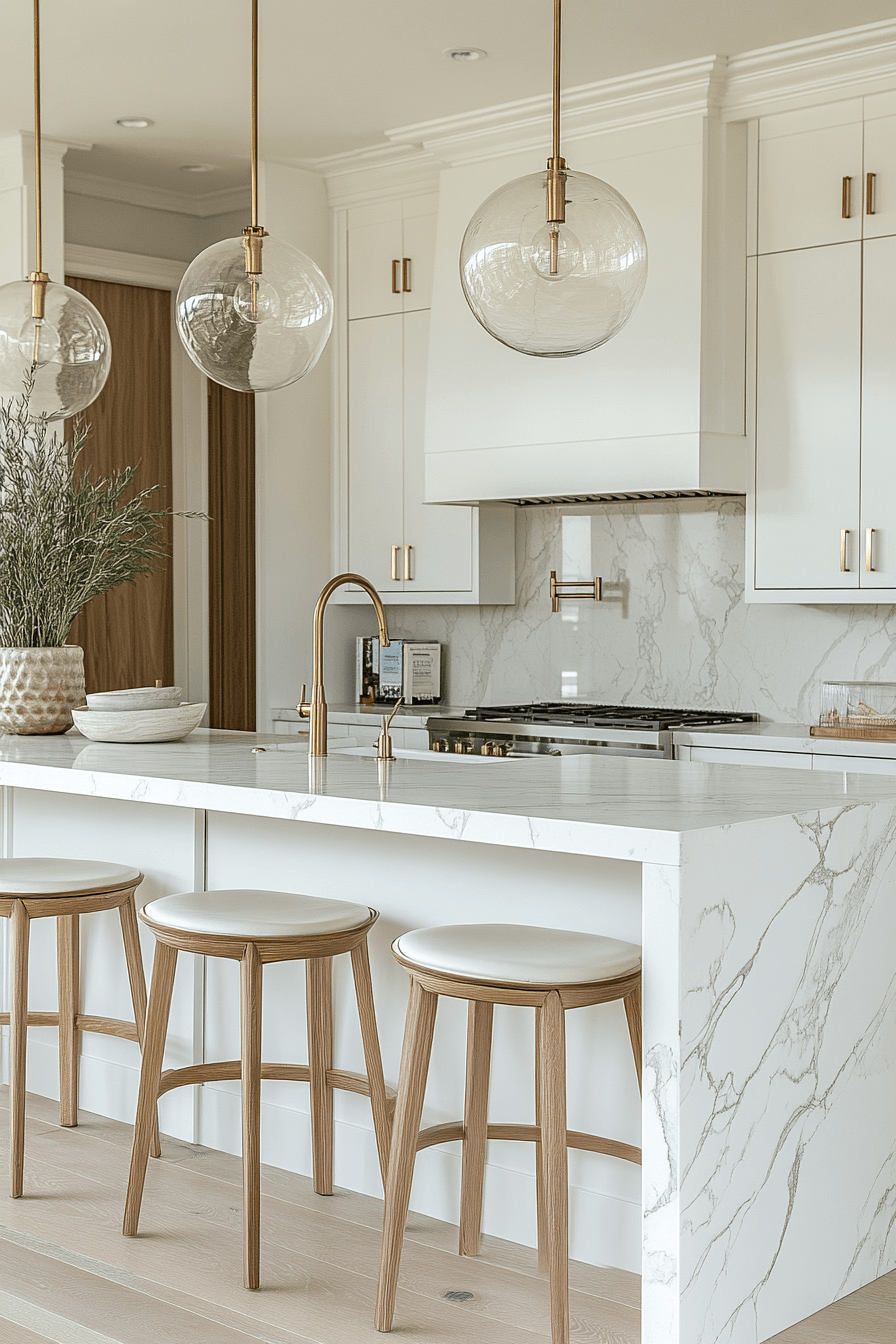 29 Modern Coastal Kitchen Ideas That Look Clean Without Feeling Cold 10