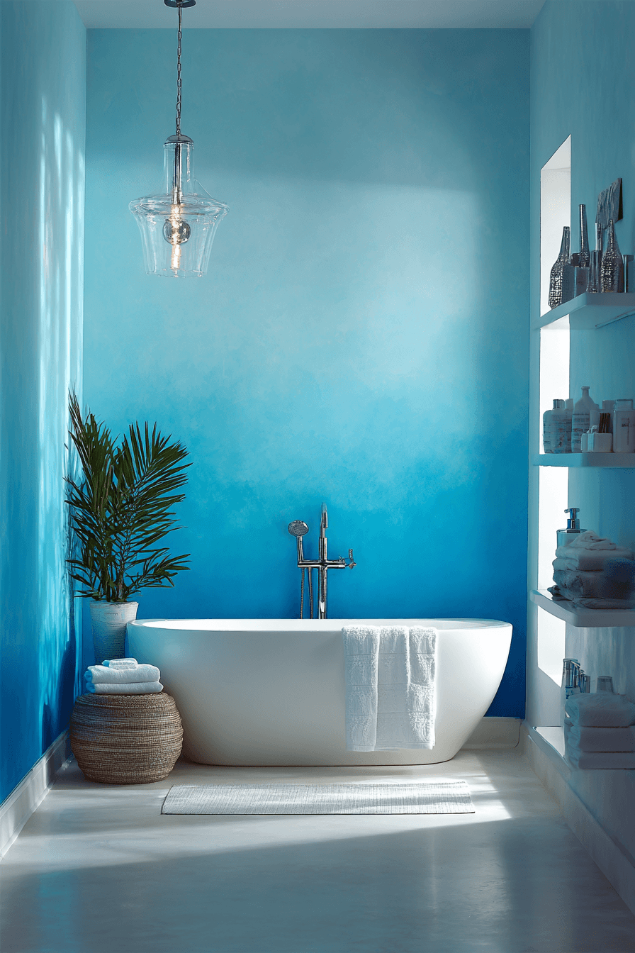 29 Ocean Themed Bathroom Ideas That Feel Like a Dip in the Sea 10